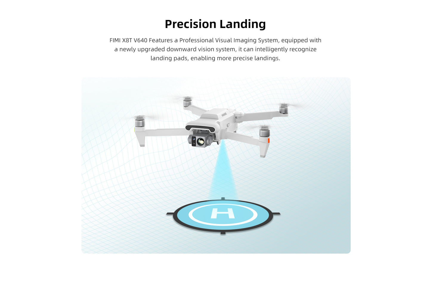 Drone FIMI X8T V640 - 4K Drone Lnfrared Thermal Imaging Lens 3-Camera gimbal system RokLink 5.0 20KM Transmission GPS - TX20 Remote Control