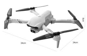4DRC F10 GPS Drone with 4K Dual Cameras, 23-Minute Flight Time, GPS Return, Foldable Design