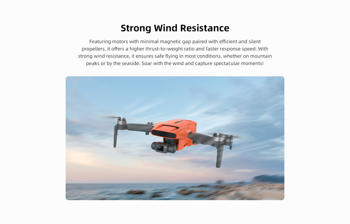 FIMI Mini 3 SE Drone, 250g Lightweight, 4K/30fps Video,  3-Axis Gimbal, 9km Range, Orange, 1 Inteligent Flight Battery