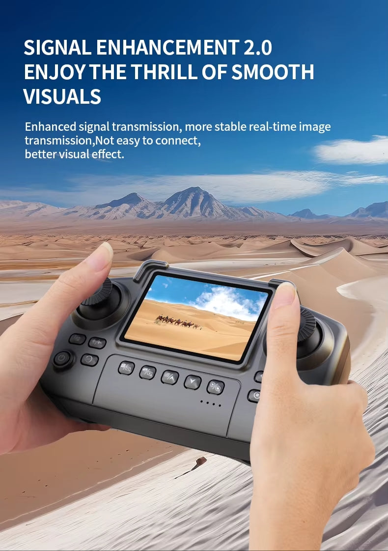 Professinal K13MAX RC Drone 8K HD Cameras WIFI FPV Height Hold Gesture Photography Foldable Quadcopter Screen Remote Control Toy