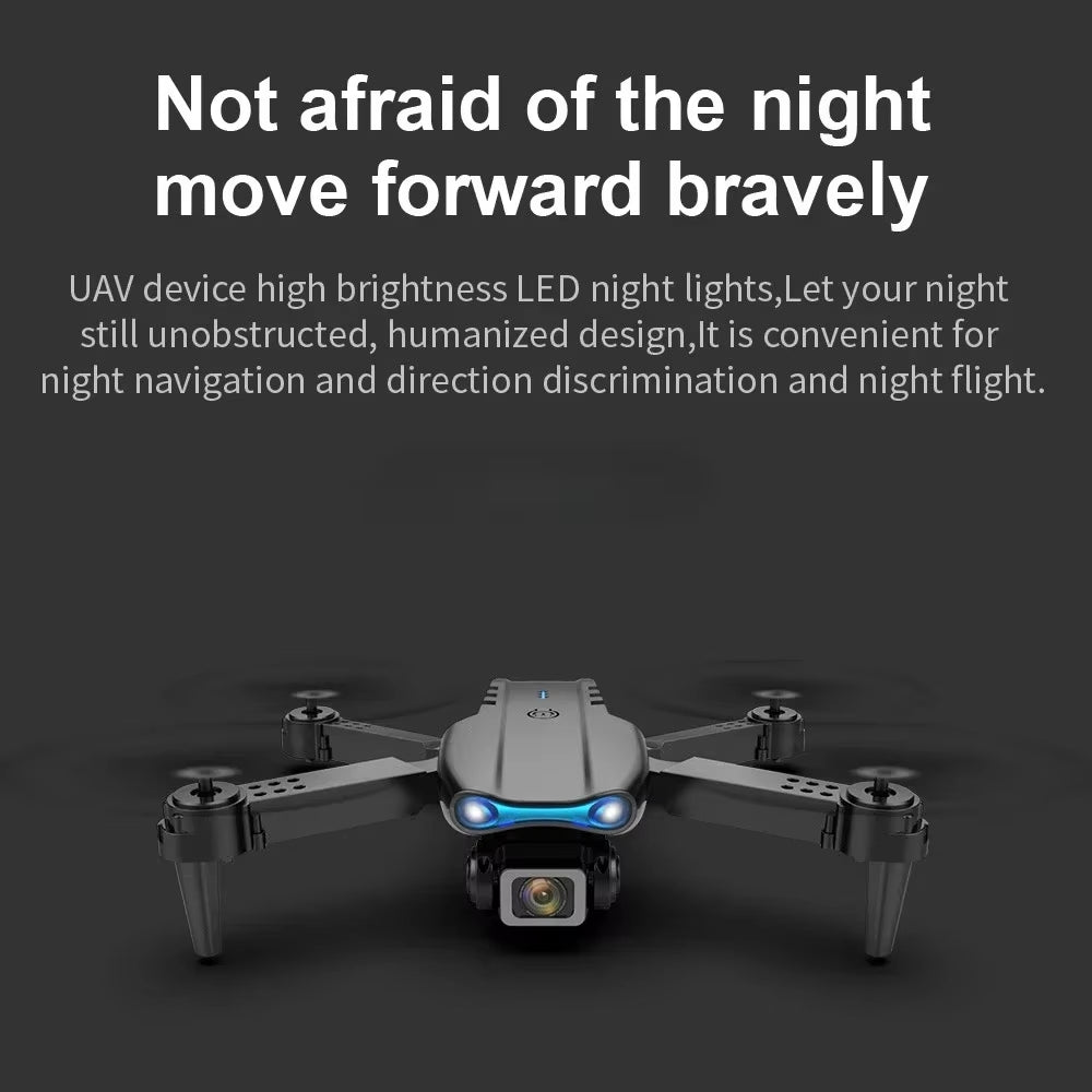 E99 Pro Drone Quadcopter Remote Control Handle Four Axis Aircraft HD 4K Photography UAV Altitude Fixation Helicopter Toys