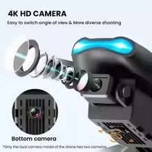 E99 Pro Drone Quadcopter Remote Control Handle Four Axis Aircraft HD 4K Photography UAV Altitude Fixation Helicopter Toys