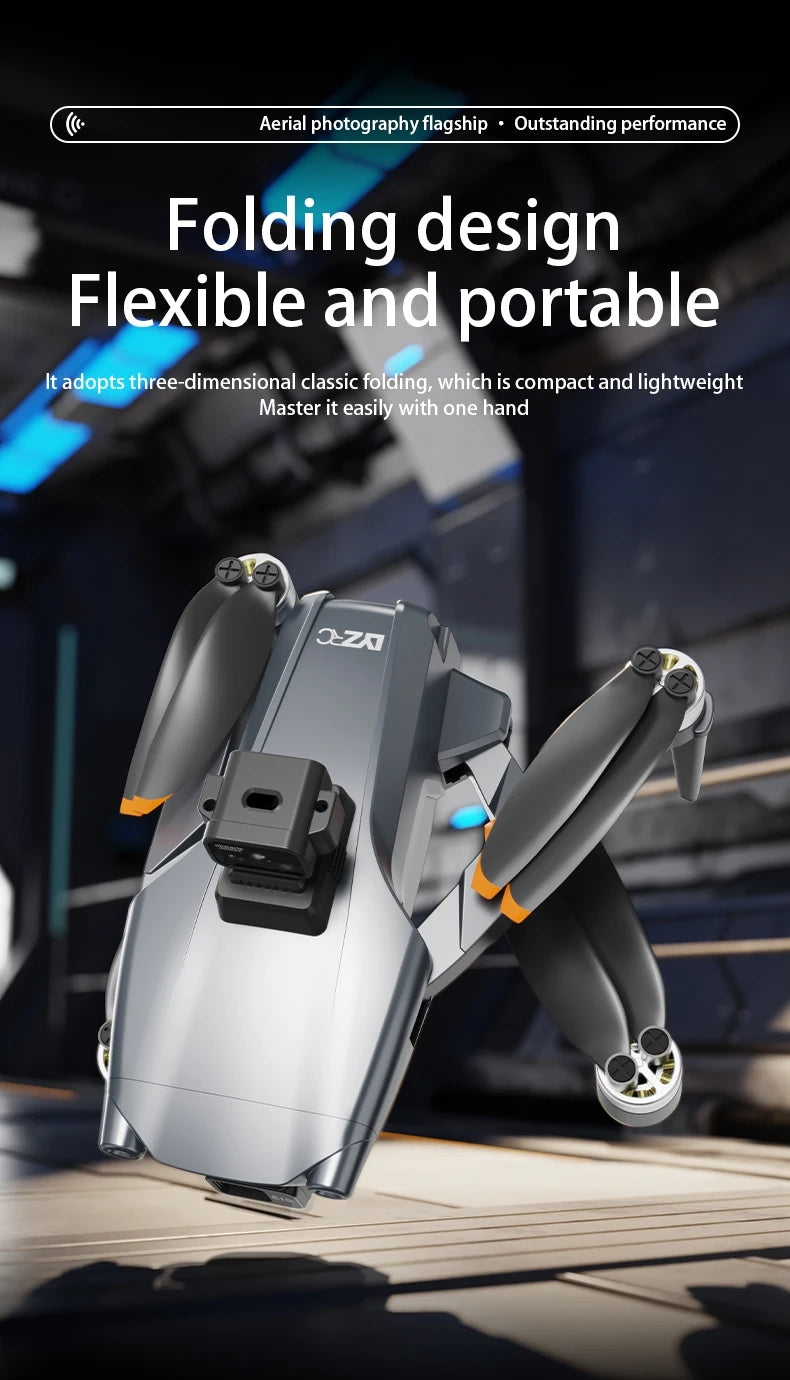L600 PRO Max GPS Drone 8K Profesional HD Camera 3-axis gimbal Aerial Photography Obstacle Avoidance Upgrade Screen FPV Drone 5KM