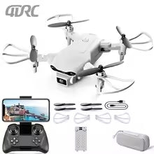 4DRC V9 Mini Drone with 4K HD Camera WiFi FPV RC Drones Air Pressure Altitude Hold Foldable Quadcopter Dron Gift Toys Gray