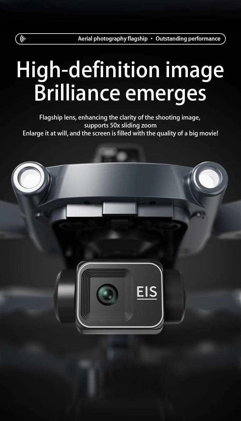 L600 PRO Max GPS Drone 8K Profesional HD Camera 3-axis gimbal Aerial Photography Obstacle Avoidance Upgrade Screen FPV Drone 5KM