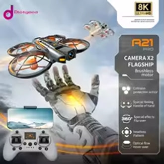 A21 PRO Professional Drone FPV 8K HD Dual Camera Brushless Motor Obstacle Avoidance UFO Quadcopter Toy