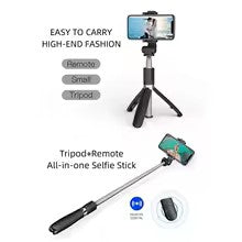 H1 Wireless Bluetooth Selfie Stick tripod monopod stand Phone holder for Outdoor travel 3 IN 1