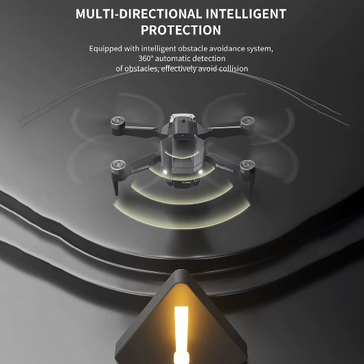 D76 Remote Control Drone 1080P Dual Camera Brushless Motor Obstacle Avoidance Aerial Photography Optical Flow Quadcopter Drone