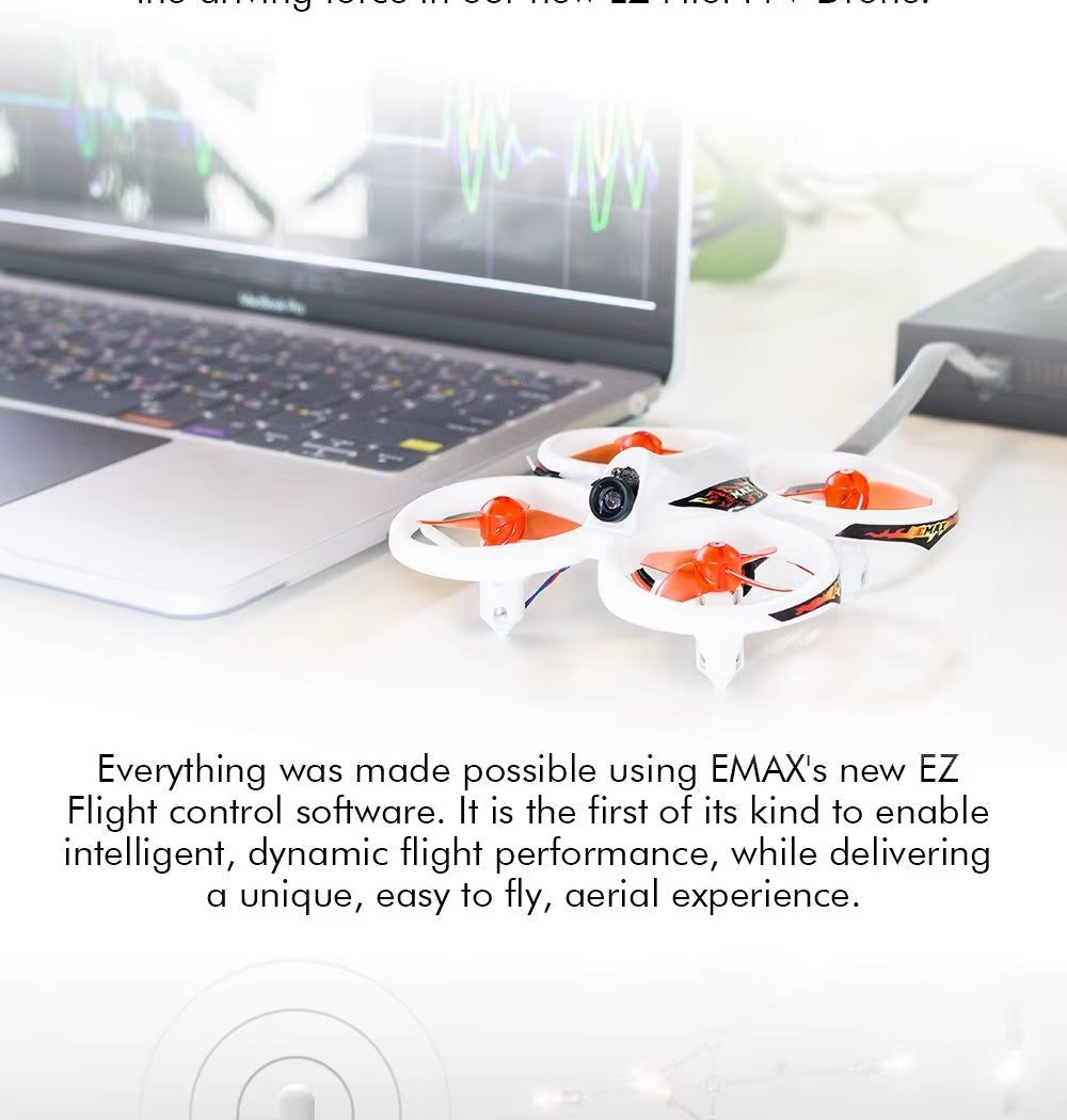 Emax EZ Pilot 82MM Mini 5.8G Indoor FPV Racing Drone RTF /BNF with Goggle Glasses 600TVL CMOS Camera 37CH 25mW
