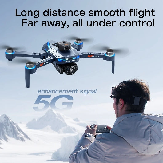 GT8 Rc Drone Profesional HD Dual Camera With Screen FPV WIFI Brushless Motor Obstacle Avoidance FPV Quadcopter Toys