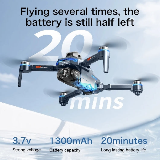 GT8 Rc Drone Profesional HD Dual Camera With Screen FPV WIFI Brushless Motor Obstacle Avoidance FPV Quadcopter Toys
