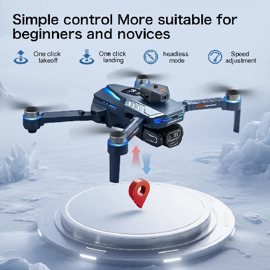 GT8 Rc Drone Profesional HD Dual Camera With Screen FPV WIFI Brushless Motor Obstacle Avoidance FPV Quadcopter Toys