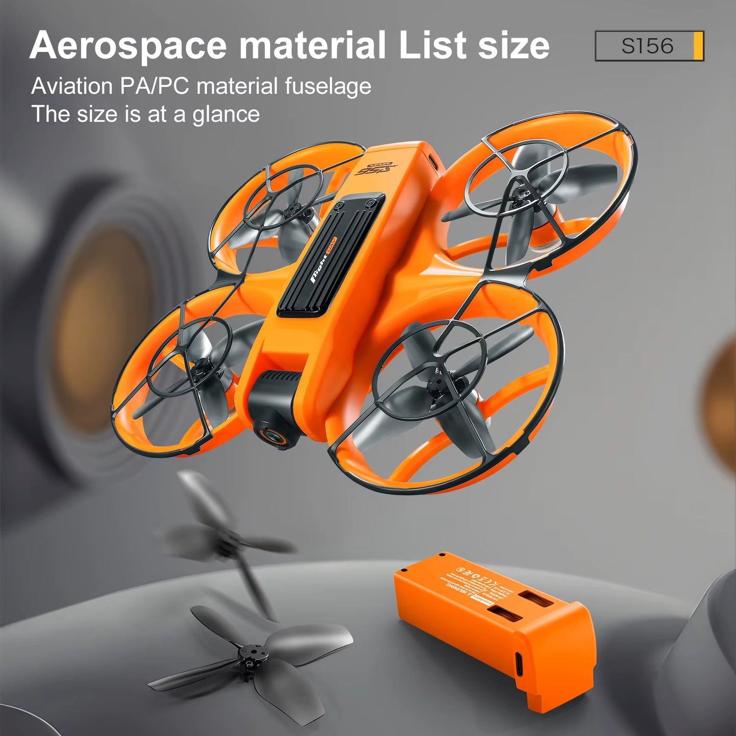 Drone S156 - 4K 5G 2.4G Professional HD Aerial Photography Remote Control Aircraft HD Dual Camera Quadcopter Toys UAV