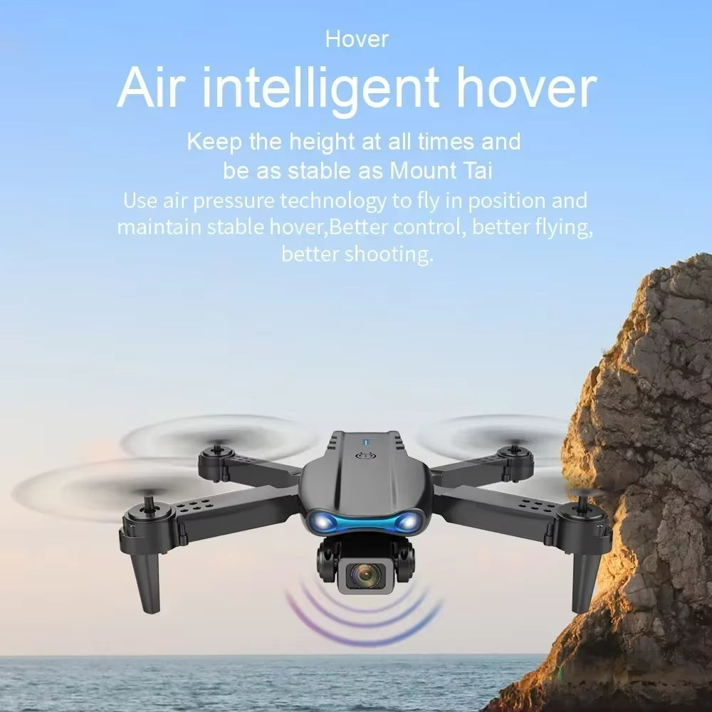 E99 Pro Drone Quadcopter Remote Control Handle Four Axis Aircraft HD 4K Photography UAV Altitude Fixation Helicopter Toys