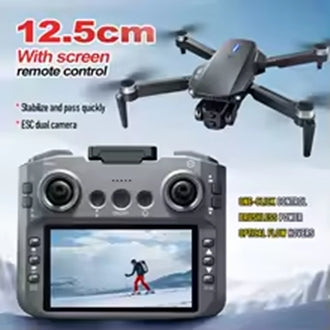 E88GT Drone Air Large Screen Controlled Dual Cameras UAV Brushless Motor Optical Flow Positioning Remote Control Aircraft