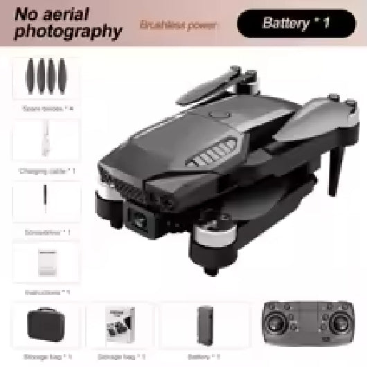 KBDFA F198 Drone WIFI FPV HD Aerial Photography Wide Angle Dual Camera Professional With 1080P Brushless RC Foldable Quadcopter