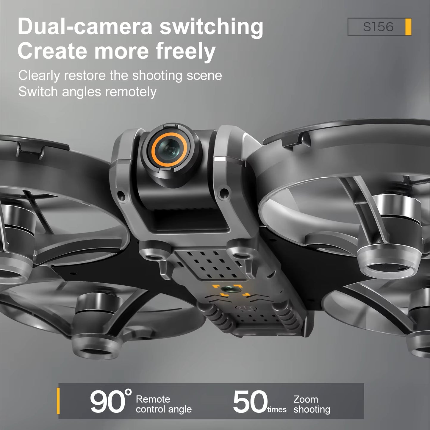 Drone S156 - 4K 5G 2.4G Professional HD Aerial Photography Remote Control Aircraft HD Dual Camera Quadcopter Toys UAV