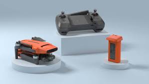 FIMI Mini 3 SE Drone, 250g Lightweight, 4K/30fps Video,  3-Axis Gimbal, 9km Range, Orange, 1 Inteligent Flight Battery
