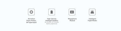 Drone FIMI X8T V640 - 4K Drone Lnfrared Thermal Imaging Lens 3-Camera gimbal system RokLink 5.0 20KM Transmission GPS - TX20 Remote Control
