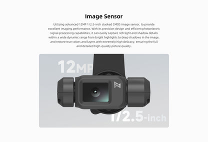 FIMI Mini 3 SE Drone, 250g Lightweight, 4K/30fps Video,  3-Axis Gimbal, 9km Range, Orange, 3 Inteligent Flight Battery