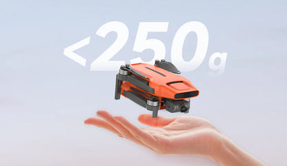FIMI Mini 3 Drone, 250g Lightweight, 4K/30fps Video,  3-Axis Gimbal, 9km Range, Orange, night vision function, 1 Inteligent Flight Battery