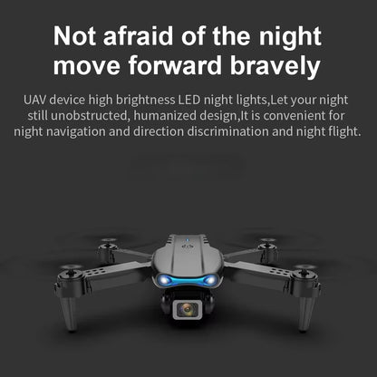E99 Pro Drone Quadcopter Remote Control Handle Four Axis Aircraft HD 4K Photography UAV Altitude Fixation Helicopter Toys