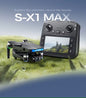 Drone SX1 MAX - Professional 3-axis Gimbal Stabilizer Camera with 5G WiFi GPS And 8K RC Equipped Screen Shared Multiple Displays on MP