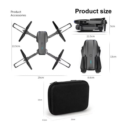 E99 Pro Drone Quadcopter Remote Control Handle Four Axis Aircraft HD 4K Photography UAV Altitude Fixation Helicopter Toys