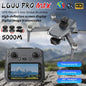 L600 PRO Max GPS Drone 8K Profesional HD Camera 3-axis gimbal Aerial Photography Obstacle Avoidance Upgrade Screen FPV Drone 5KM