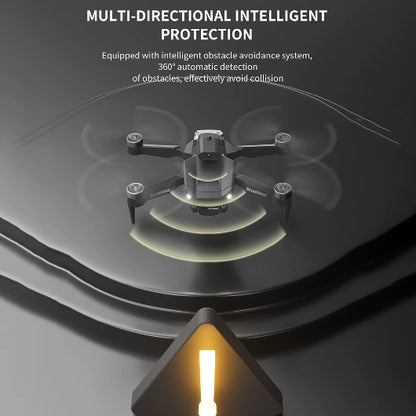 D76 Remote Control Drone 1080P Dual Camera Brushless Motor Obstacle Avoidance Aerial Photography Optical Flow Quadcopter Drone