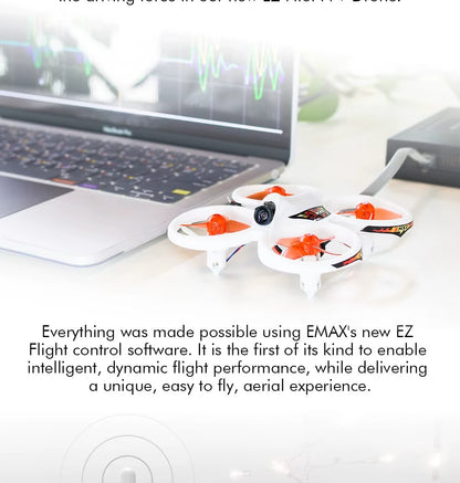 Emax EZ Pilot 82MM Mini 5.8G Indoor FPV Racing Drone RTF /BNF with Goggle Glasses 600TVL CMOS Camera 37CH 25mW